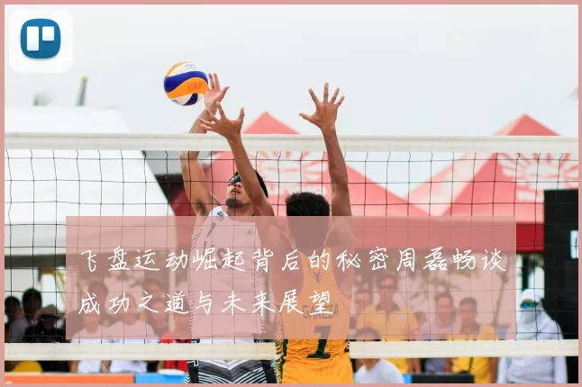 飞盘运动崛起背后的秘密周磊畅谈成功之道与未来展望
